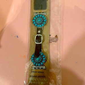 Western Concho turquoise Apple Watch Band ⌚️